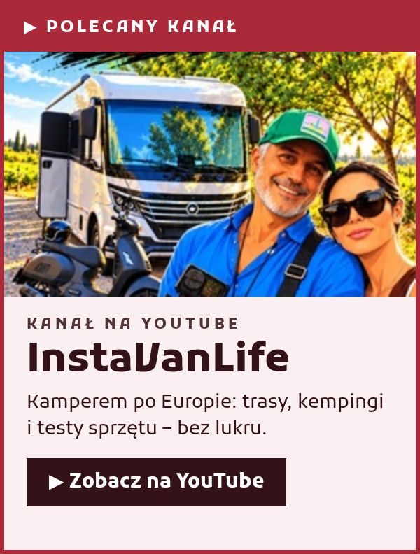InstaVanLife – kanał o podróżach kamperem na YouTube
